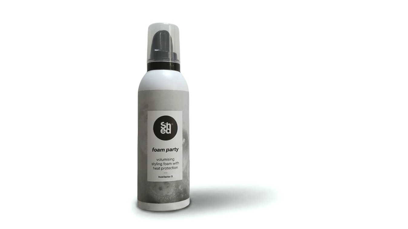 SHED - Foam Party Volumising Styling Foam with Heat Protection
